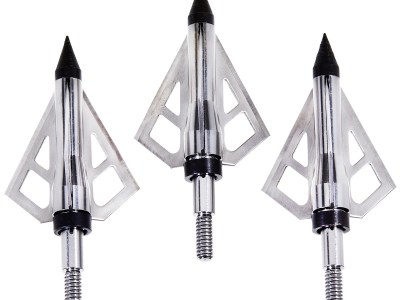 Allen 14625 Optimus Broadhead Stainless Steel Blades Silver 3 Pack