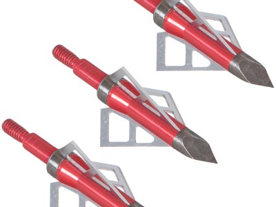Allen 14696 Photon Broadhead Stainless Steel Blades Red 3 Pack