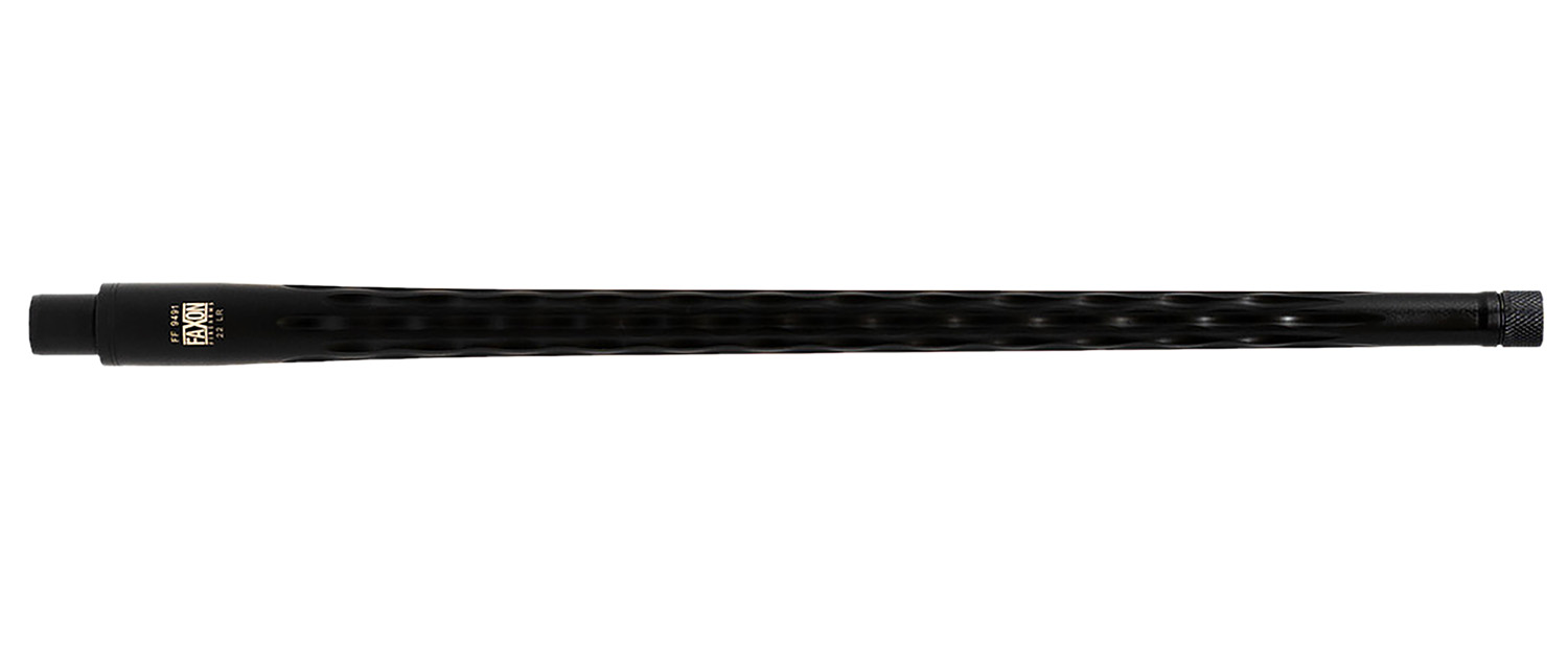 Faxon Firearms 12B216N18LMQ-T Match Series Medium Barrel 18.50″ Nitride 416-R Stainless Barrel Fits 10/22
