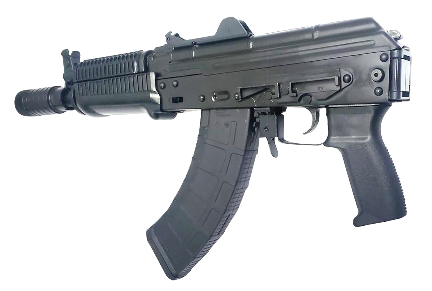 Riley Defense Inc RAK102KRINKWSF Krink  7.62x39mm 30+1 8.50″ Black Nitride Threaded Barrel, Black Oxide Receiver, Black Polymer Grip