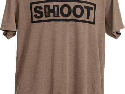 Hornady 99606XL Shoot T-Shirt Brown Tri-Blend Short Sleeve XL