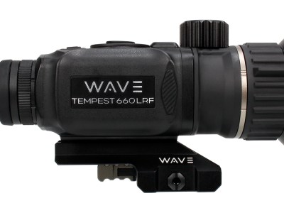 Wave WTS300 Tempest 660D LRF Thermal Black 3.4x60mm Illuminated Multi Reticle, Digital Zoom 13.6x Rapid/Smooth, 640×512, 12 Microns, 50 Hz Resolution