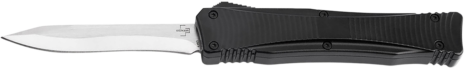 Boker 06EX245 Falcon 2.0 Pocket 3.35″ Plain D2 Steel Blade Black Aluminum Handle