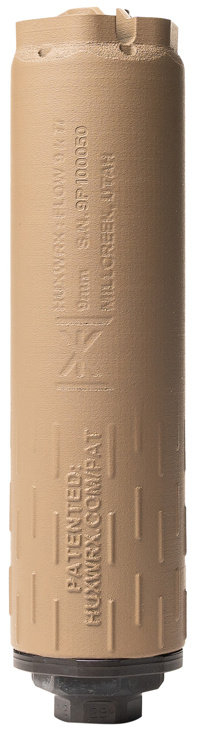 Huxwrx 3475 Flow 9K Ti  9mm 1.47″ FDE Grade 5 Titanium