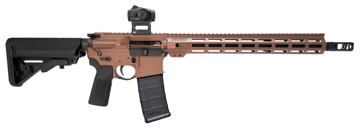 Bushmaster 0010006H212 Bravo Zulu  5.56 NATO 30rd 16″ Salt Bath Nitride 7075 Aluminum Alloy Receiver H Series Cerakote Grip