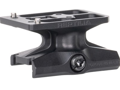 Reptilia LLC 100211 Dot Mount Holosun AEMS Black 7075-T6 Aluminum