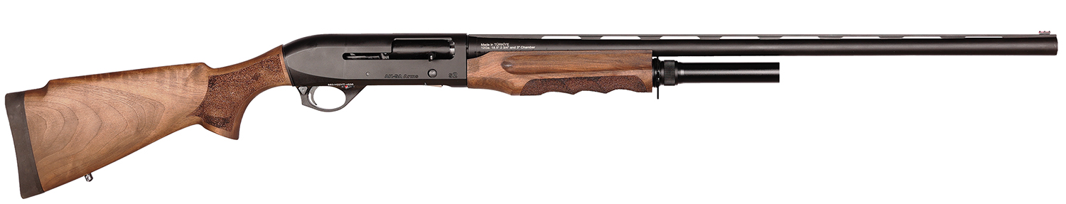 Four Peaks Imports 12075 AKSA Arms S2 12 Gauge 3″ 5+1 28″ Chrome Plated 7075-T6 Aluminum Receiver Wood Stock