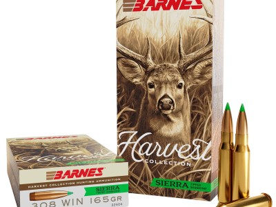 Barnes Bullets 32404  Harvest 308Win 165gr Sierra Tipped GameKing 20 Per Box/10 Case