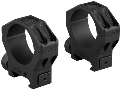 Sig Sauer Electro-Optics SOA63002 Alpha 6 Scope Ring Set Black Stainless Steel 30mm Tube Medium