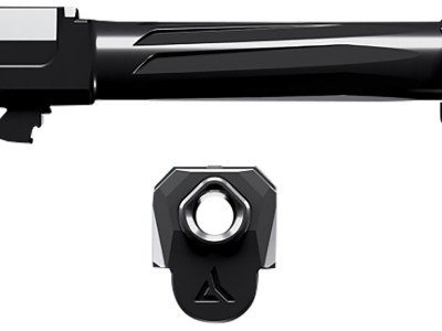 Radian Weapons R0859 Ramjet & Afterburner Combo 9mm Luger Compatible w/ Glock 43X, Black Stainless Steel