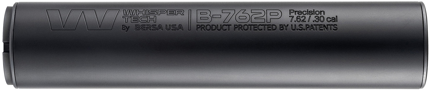 Bersa WTB762DTG Whisper Tech  7.62 NATO Black Stainless Steel M18X1.5