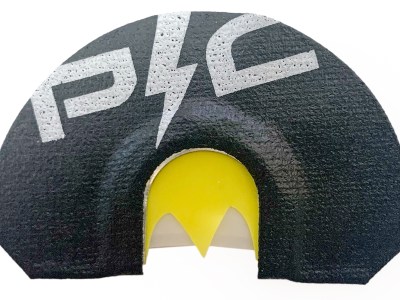 Power Calls 24235 Mini Yelper Diaphragm Call Turkey Sounds Black/Yellow