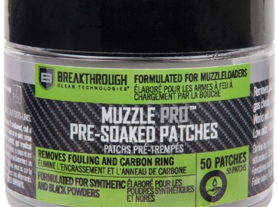Breakthrough Clean BTMZSCP Muzzle Pro Pre-Soaked Patches 50