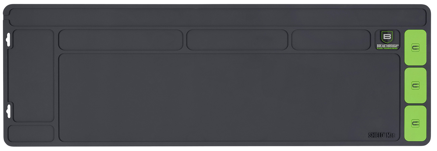 Breakthrough Clean BTSGMR  Shield Mat Gray and Green PVC 35.88″x11.88″