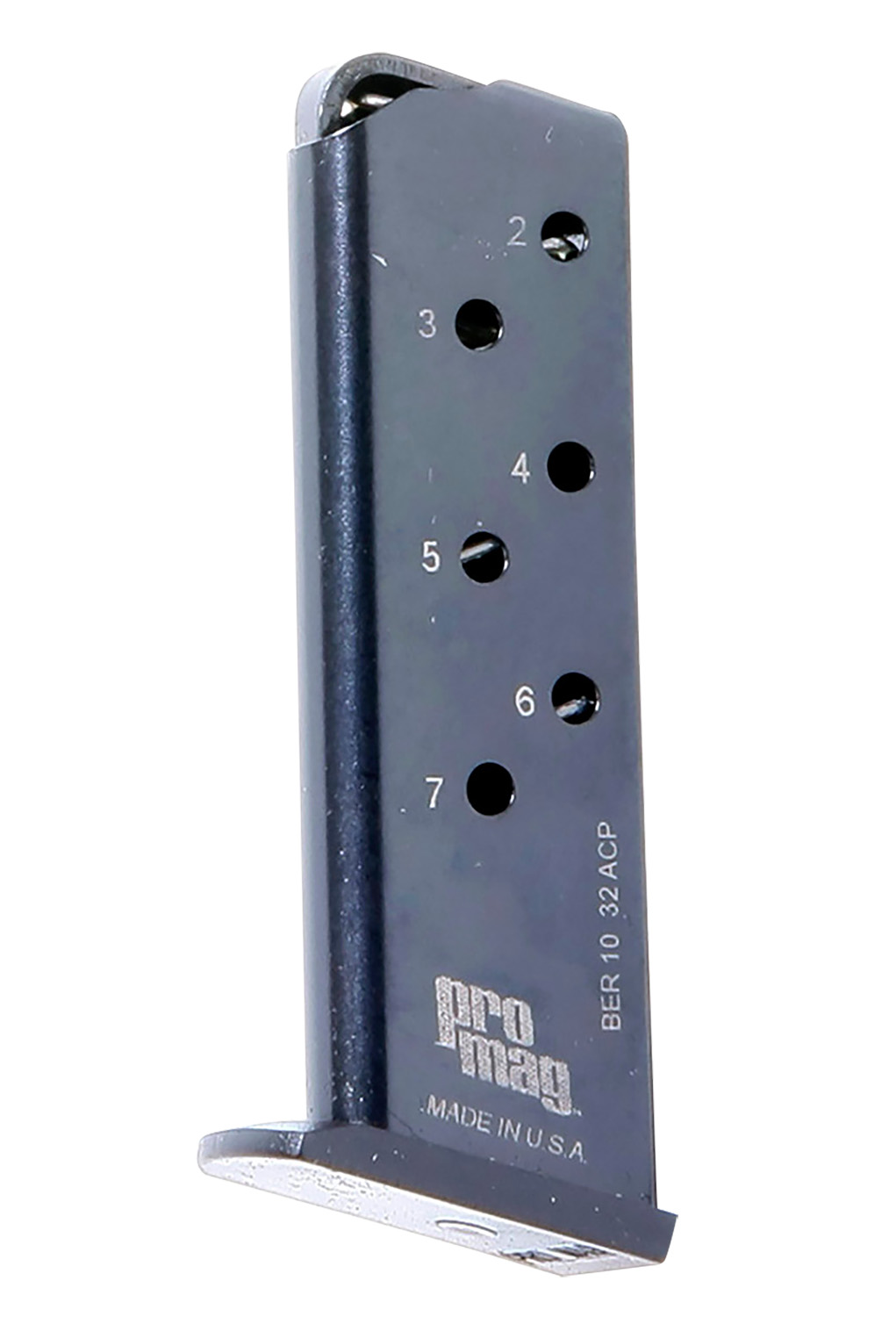 ProMag BER10   7rd 32 ACP Fits Beretta 3032 Tomcat Blued Steel