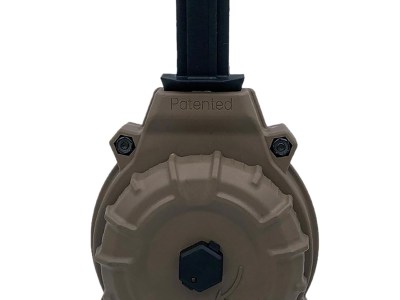 ProMag DRMA22-FDE   50rd Drum 9mm Fits CZ Scorpion Flat Dark Earth DuPont Zytel Polymer