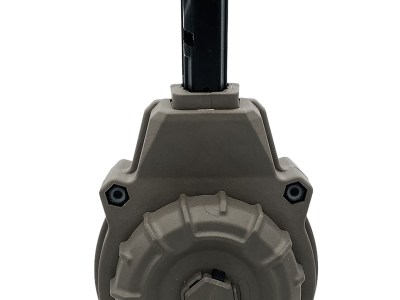 ProMag DRMA80-FDE   55rd Drum 5.7x28mm Fits AR Style Flat Dark Earth DuPont Zytel Polymer