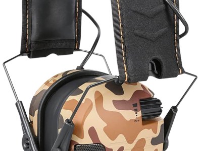 Walker’s GWPRSEMDCMO Razor Slim Electronic Muff 23 dB Over the Head Duck Camo