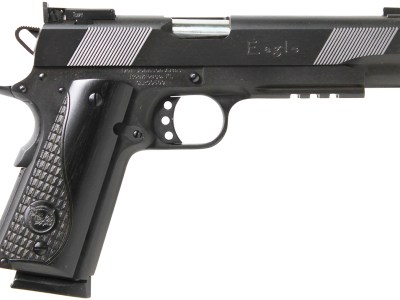 Iver Johnson Arms EAGLELR Eagle LR Government Size 45 ACP 8+1 5″ Matte Blued