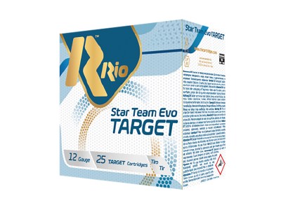 Rio Ammunition STT28LT9 Star Team EVO Target 12Gauge 2.75″ 1oz 9Shot 25 Per Box/10 Case