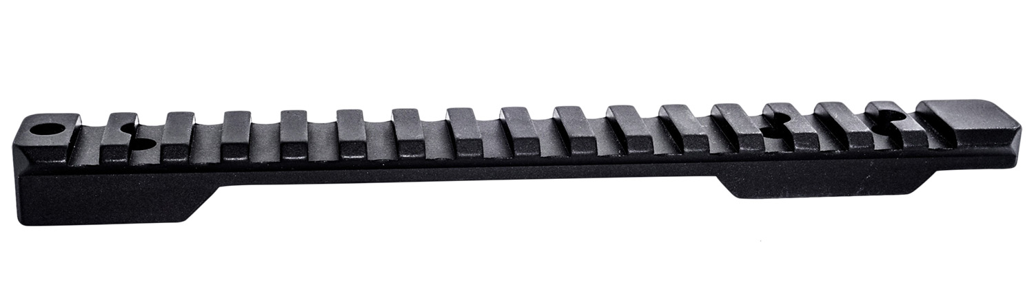 Weatherby PL0252150 Picatinny Rail Peak 44 Black Weatherby Mark V Picatinny Rail/Weaver Mount Long Action