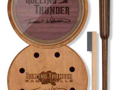Rolling Thunder Game Call TCP-TW1 Terence Williamson Pot Calls & Strikers Attracts Turkey Species