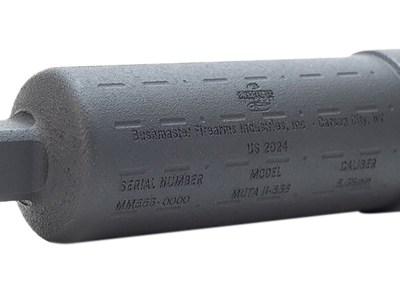 Bushmaster SMU200155600BLKFB Muta II BM556  5.56 NATO Black Inconel 625 1/2″x28