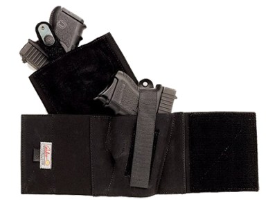 Galco CAB2L Cop Ankle Band Size Large Size Black Neoprene/Velcro Fits Glock 26/27 Gen3-5/Glock 48/Ruger Max-9 Right Hand