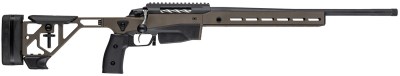 Tikka JRTXAGM37124 T3x Ace Game 7mm PRC 10+1 24″ Fluted Threaded Barrel, Bronze Cerakote Picatinny Rail Aluminum Receiver, M-LOK Handguard, Adjustable Aluminum Stock, Black Polymer Grip
