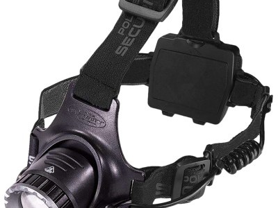 Lb Marketing 97745 Long Throw Headlamp  Black Aluminum LED 470 Lumens 500 Meters Beam Distance