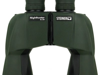 Steiner 2070 Nighthunter  8x56mm BaK-4 Porro Prism, Auto Focus, Matte Green Makrolon w/Rubber Armor