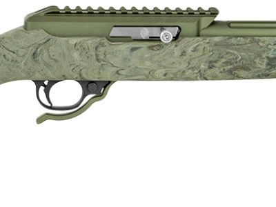 Tactical Solutions ATE2MODBHGGRN X-Ring VR Gen2 22 LR Matte OD Green Barrel & Receiver, Hogue OverMolded Ghillie Green Synthetic Stock