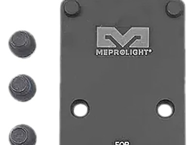 Meprolight USA 901141042 Optics Plate Shotgun Matte Black Aluminum Mossberg 930/590, RMR Footprint