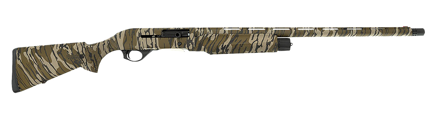 Spandau Arms 21000192 S2  Full Size 12 Gauge Semi-Auto 3″ 3- 2.75″ Shells 28″ Overall Mossy Oak Bottomland Vent Rib Barrel, Drilled & Tapped Receiver & Fixed Synthetic Stock, Benelli Choke Tube System