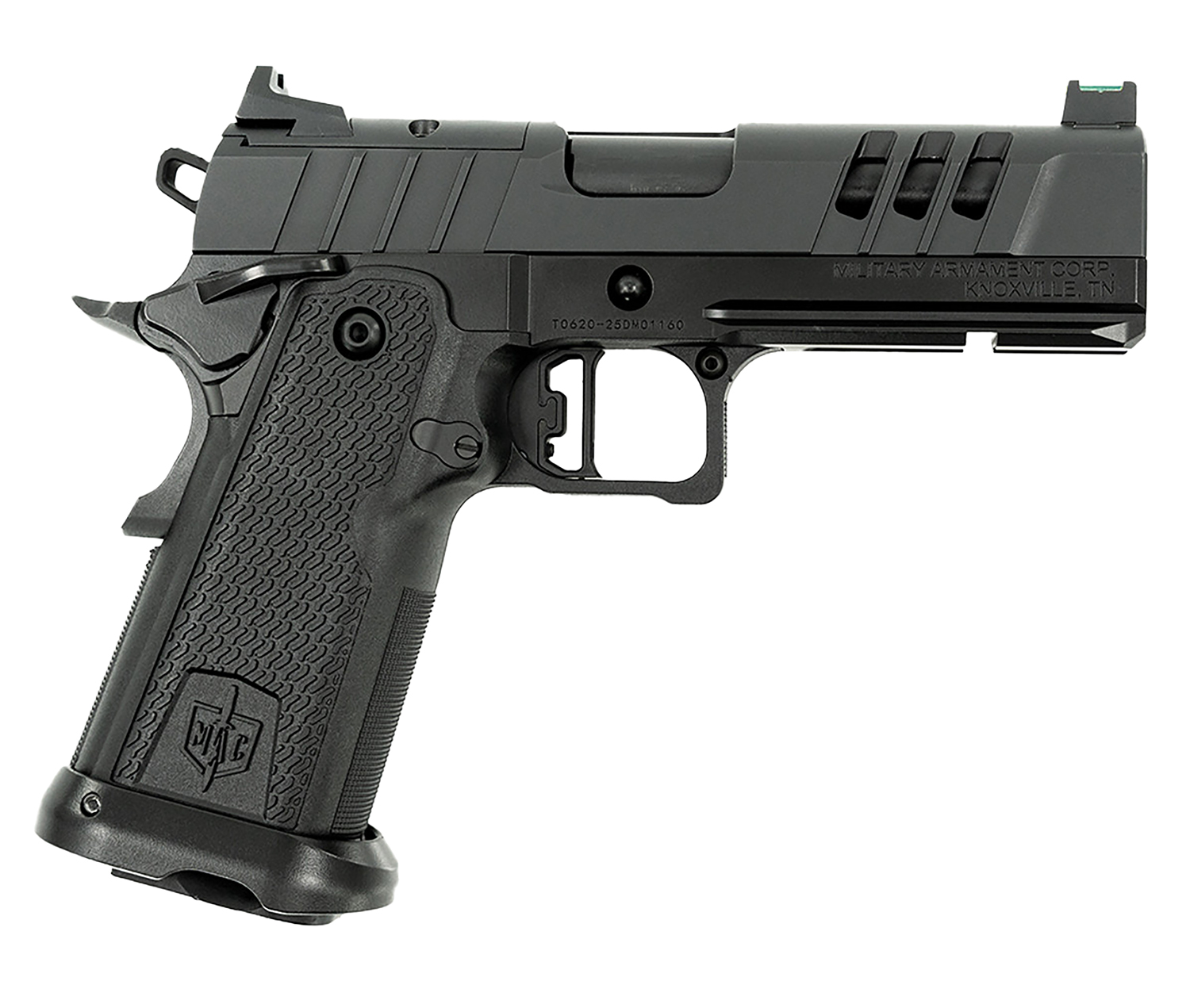 MAC 12500014 9 DS 9mm Luger 17+1 4.25″ Black QPQ Bull Barrel, QPQ Tenifer Cerakote Optic Cut/Serrated Steel Slide, QPQ Tenifer Cerakote Steel Frame w/Accessory Rail & Beavertail, RMR Footprint