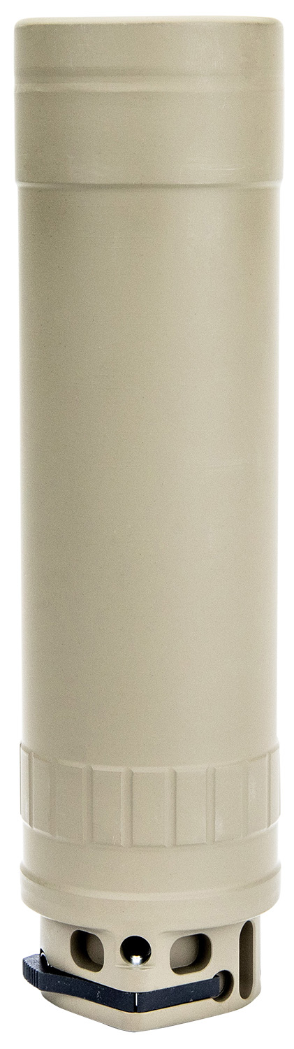 Kgm Suppressors RS-R556A2-QD-FDE R556A2  6mm/5.56 NATO FDE Nickel Alloy/Stainless Steel 1/2″x28