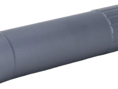 Kgm Suppressors RF22-DT-GRY   22LR 1.20″ Grey Aluminum/Stainless Steel/Titanium 1/2″x28