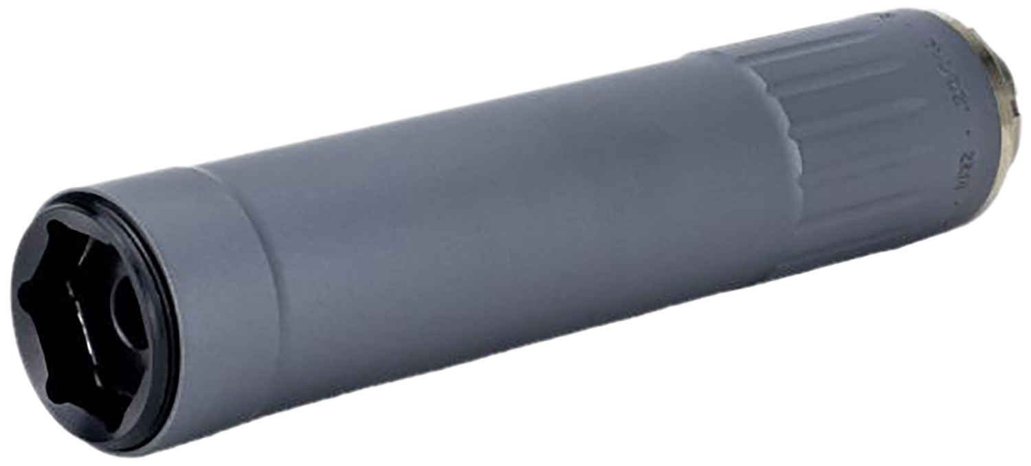 Kgm Suppressors RF22-DT-GRY   22LR 1.20″ Grey Aluminum/Stainless Steel/Titanium 1/2″x28
