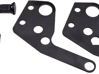 Kel-Tec PLR161570 SU/PLR Picatinny Adapter Black Aluminum Includes Two Mounting Plates