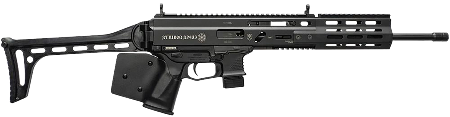 Grand Power 810091158166 Stribog SP9A3 *CA Compliant 9mm Luger 10+1 16″ Black