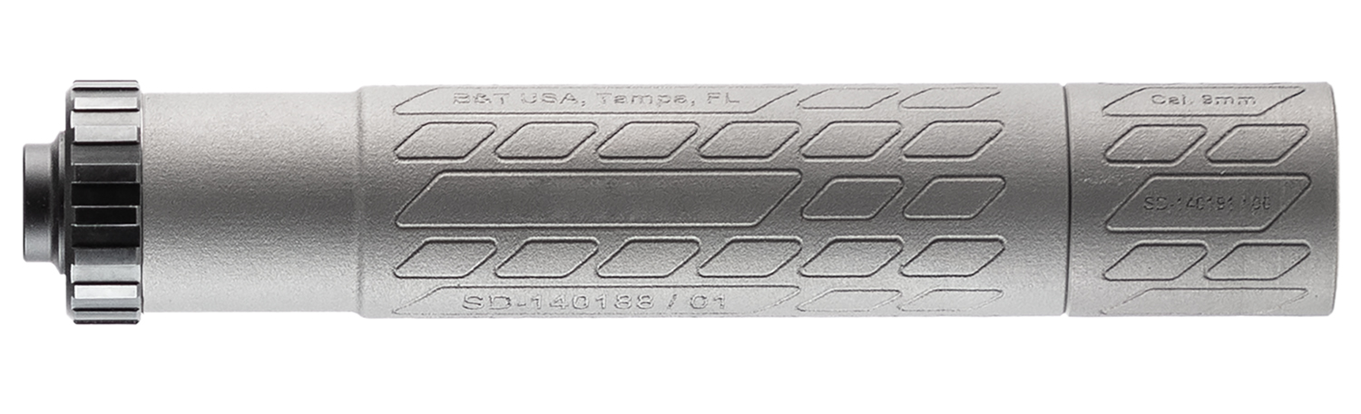 B&T Firearms SD-IMPULS-OLS-45-M Print-X Impuls OLS M  45 ACP 1.30″ Anodized Grey Titanium