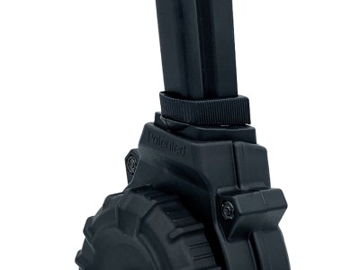 ProMag DRMA56   50rds Drum 9mm Fits Browning Hi-Power Black Polymer