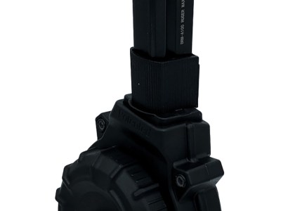 ProMag DRMA100   50rds Drum 9mm Fits Ruger Max-9 Black Polymer