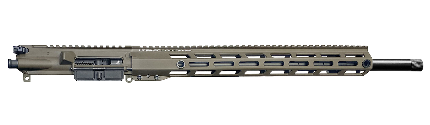 Rise Armament RA22ARCCUBRN18 Upper Receiver  22 ARC 18″ Brown Cerakote Barrel Aluminum