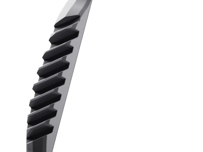 Radian Weapons R0878  Backstrap Gray Aluminum