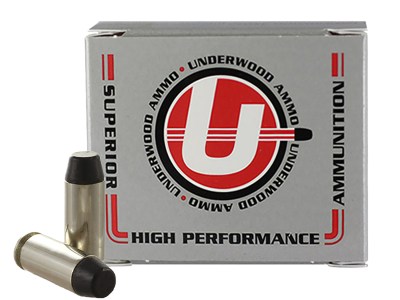 Underwood Ammo 242   10mmAuto 220gr Hard Cast Flat Nose 20 Per Box/10 Case