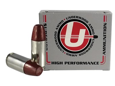 Underwood Ammo 7199mm+P Luger 147gr Hard Cast Flat Nose 20 Per Box/10 Case