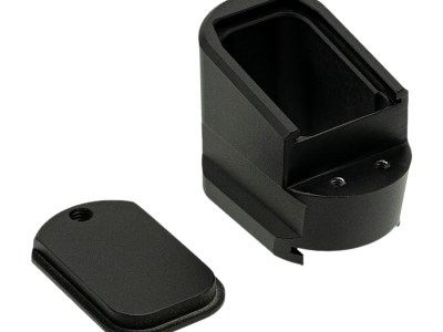 Shield Arms MPME5BLK Magazine Extension  5rd Compatible w/ Shield Arms M&P 2.0 Black Anodized Aluminum