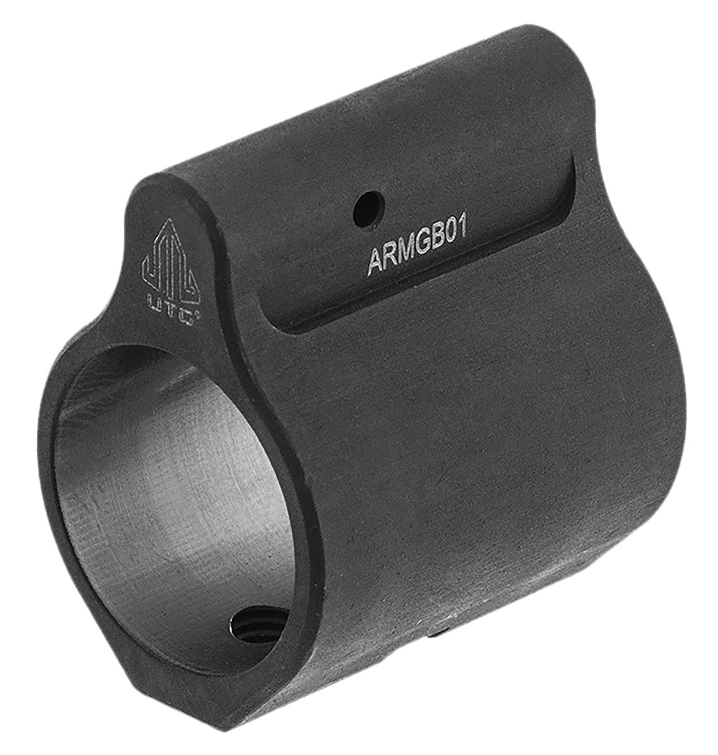 Leapers MNTARMGB01 Micro Gas Block  .750″ Phosphate Steel 1.15″