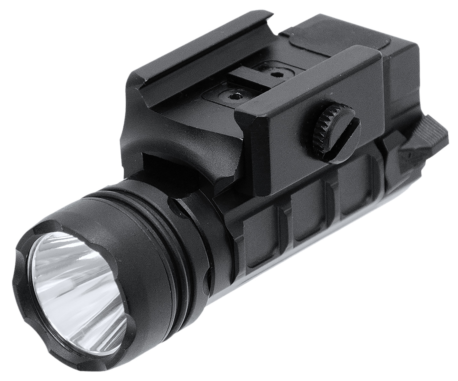 Leapers LTELP123RA  Pistol Light Black Aluminum 400 Lumens Picatinny Mount